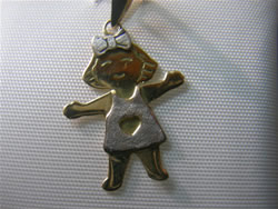 colgante ni&ntilde;a
